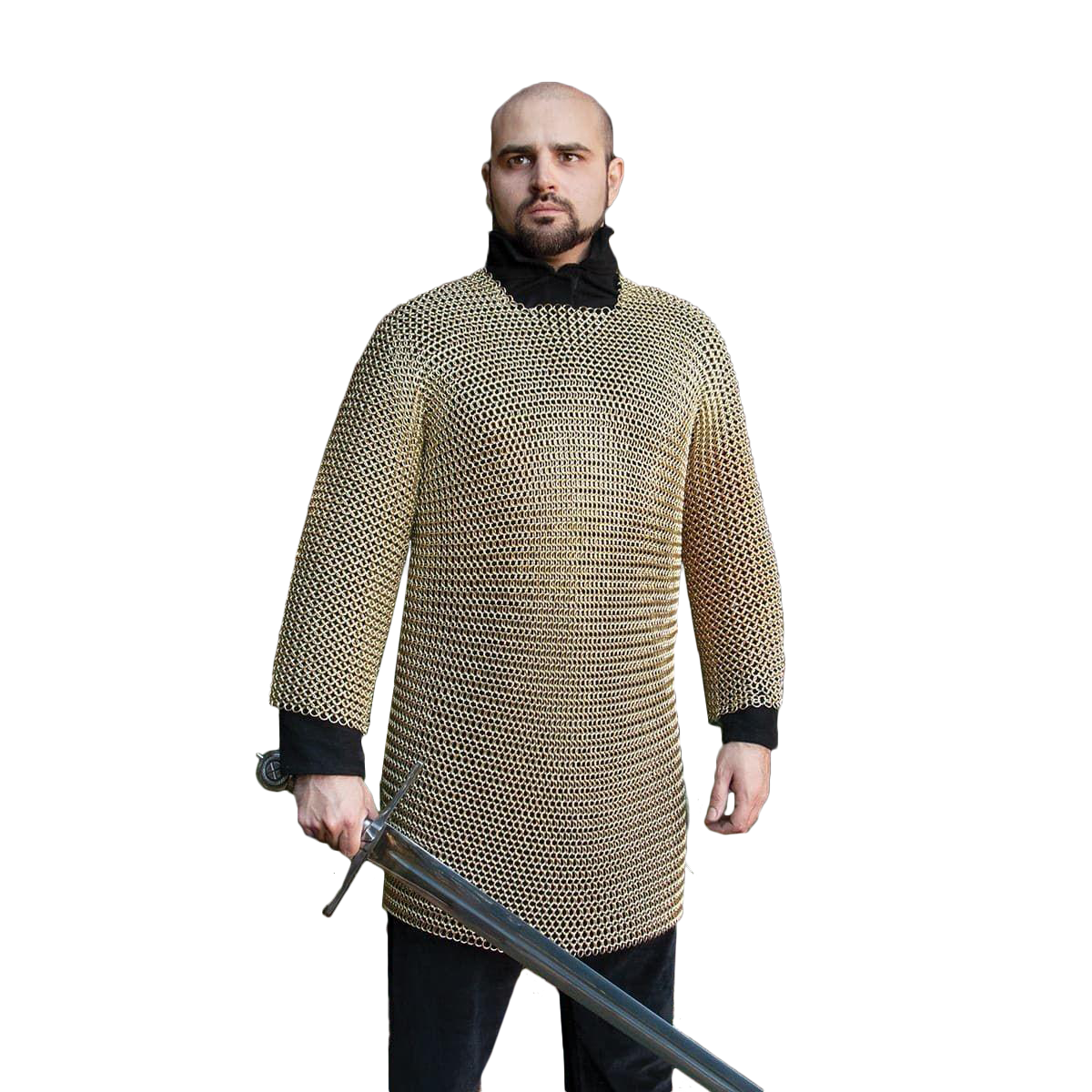 Plated Brass Mail Armor Shirt
