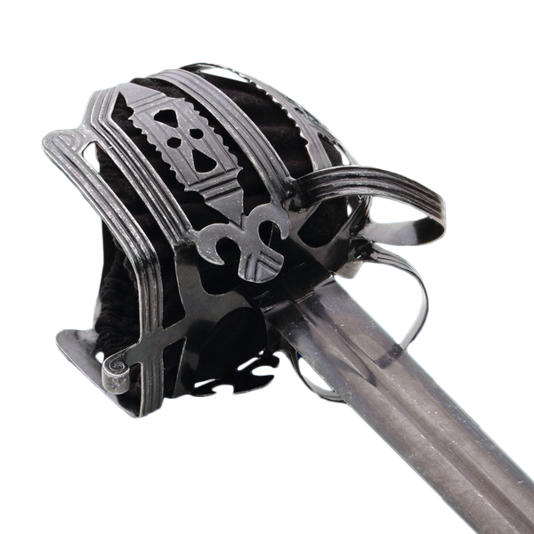 Battlecry Culloden Basket-Hilt Sword