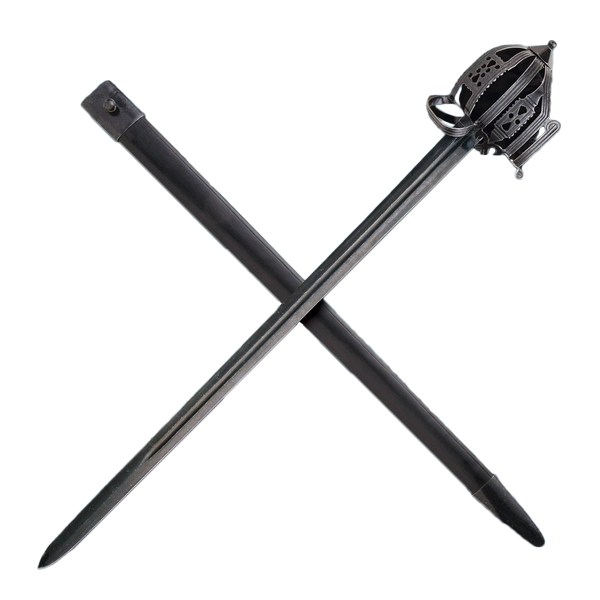 Battlecry Culloden Basket-Hilt Sword