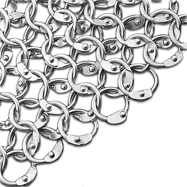 Riveted Aluminum Mail Armor Coif