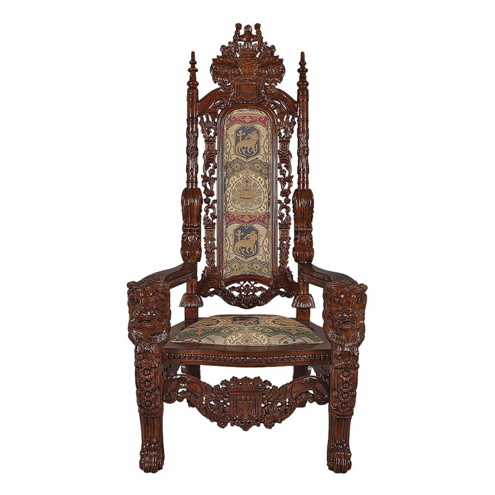 The Lord Raffles Lion Throne Chair