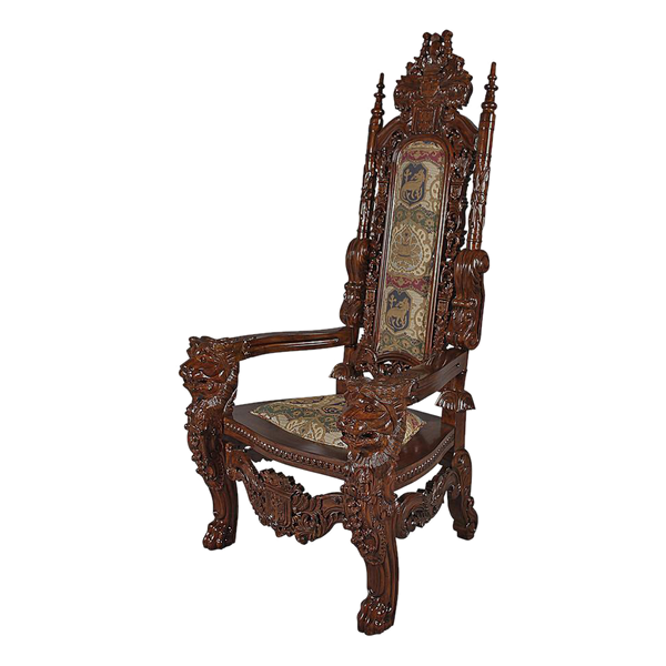 The Lord Raffles Lion Throne Chair