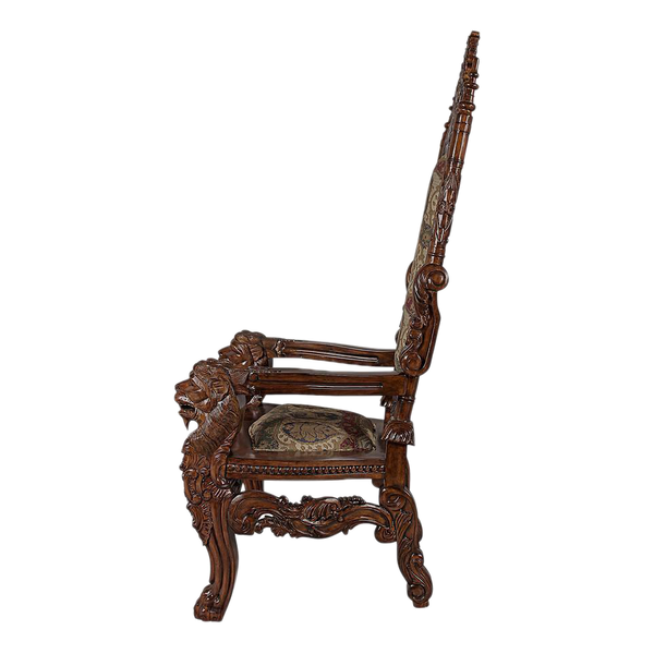 The Lord Raffles Lion Throne Chair