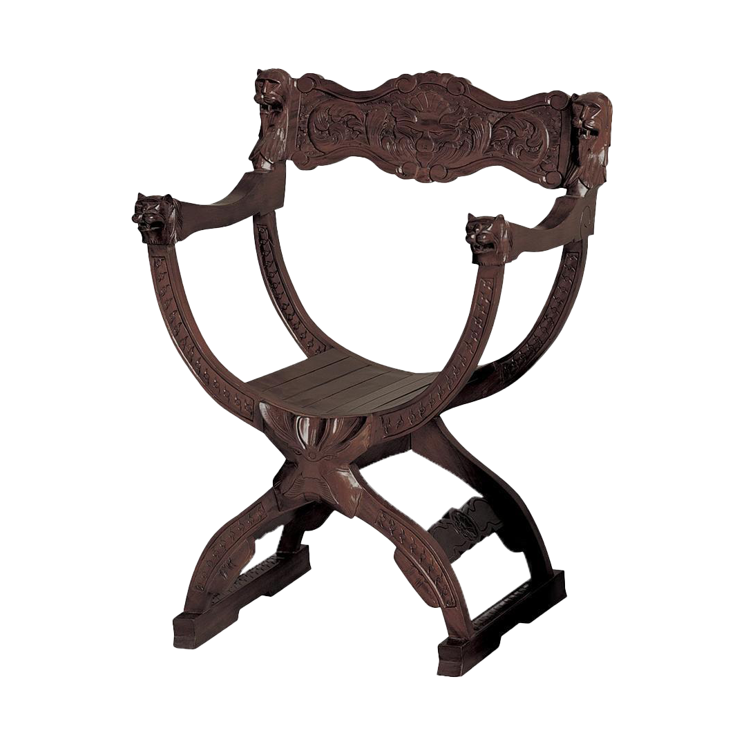 Medieval Cross Frame Chair