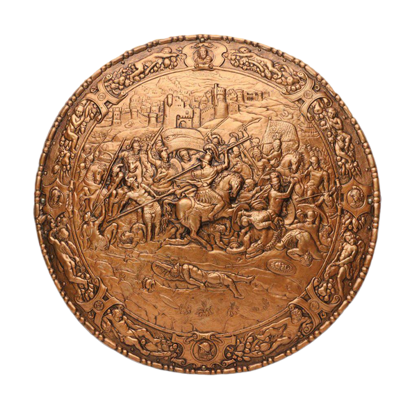 Philip of Spain Embossed Spanish Shield