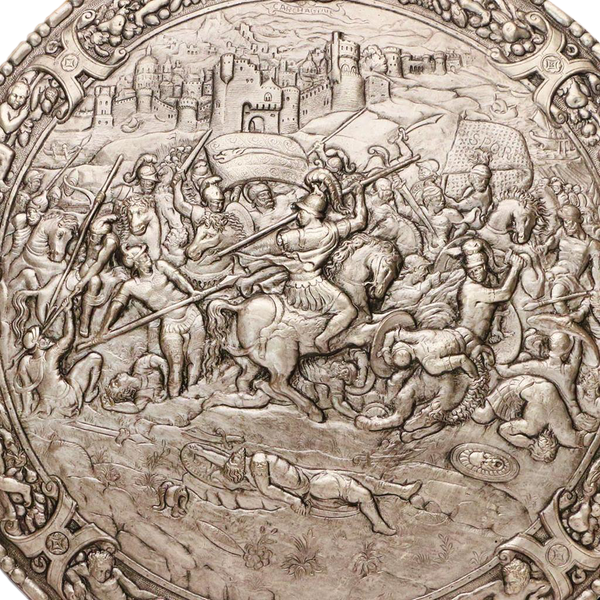 Philip of Spain Embossed Spanish Shield