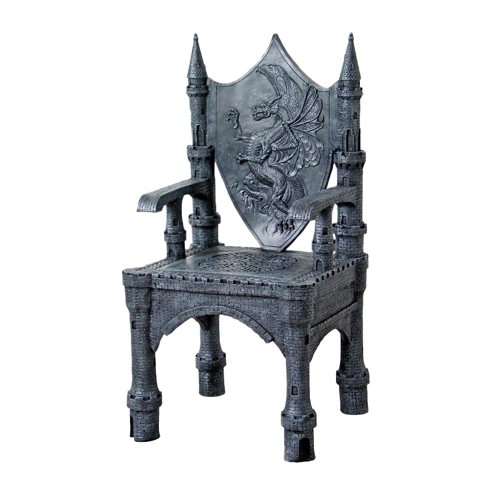 The Dragon of Upminster Castle Throne Chair