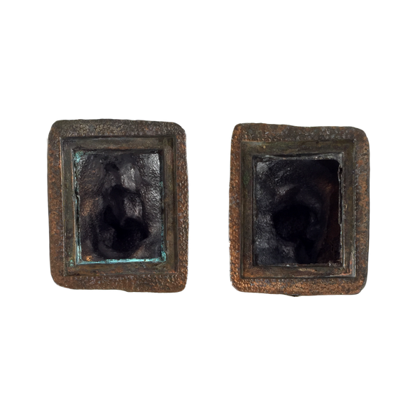 Antique satyr bookends by McClelland Barclay circa late 1930s