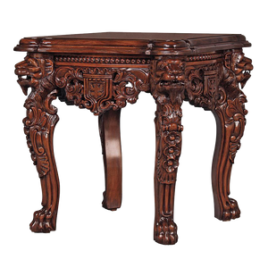 Lord Raffles Grande Hall Lion Leg Side Table