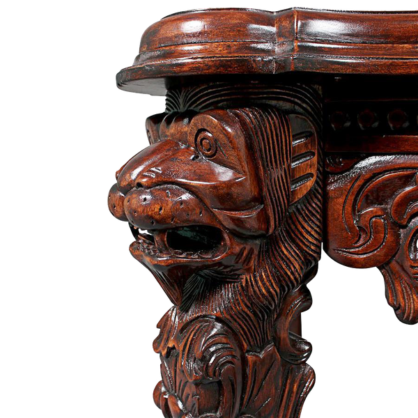 Lord Raffles Grande Hall Lion Leg Side Table