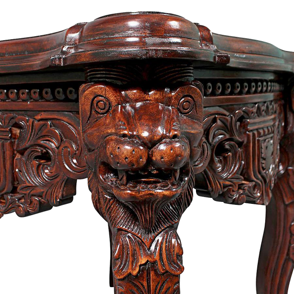 Lord Raffles Grande Hall Lion Leg Side Table
