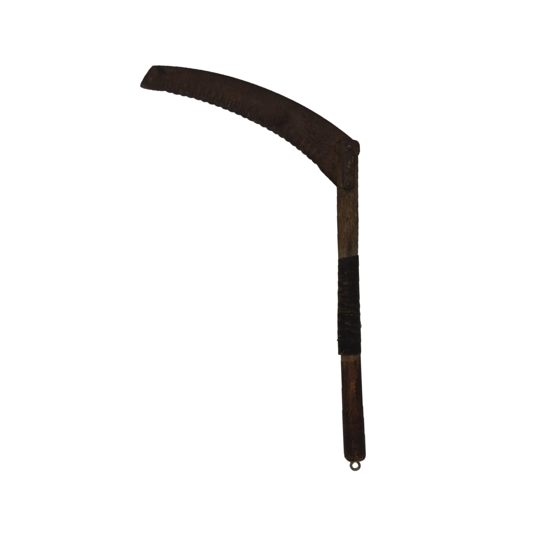 Antique rustic sickle farm tool