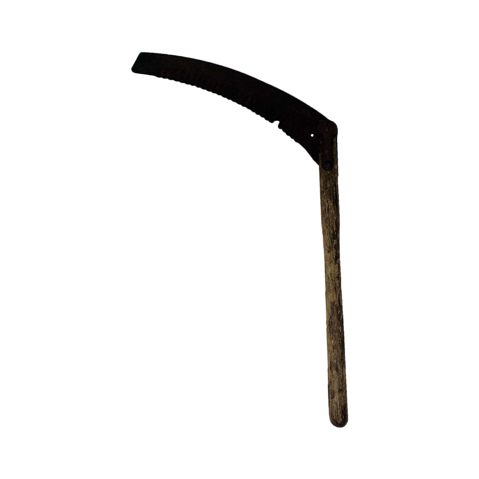 Antique rustic sickle farm tool