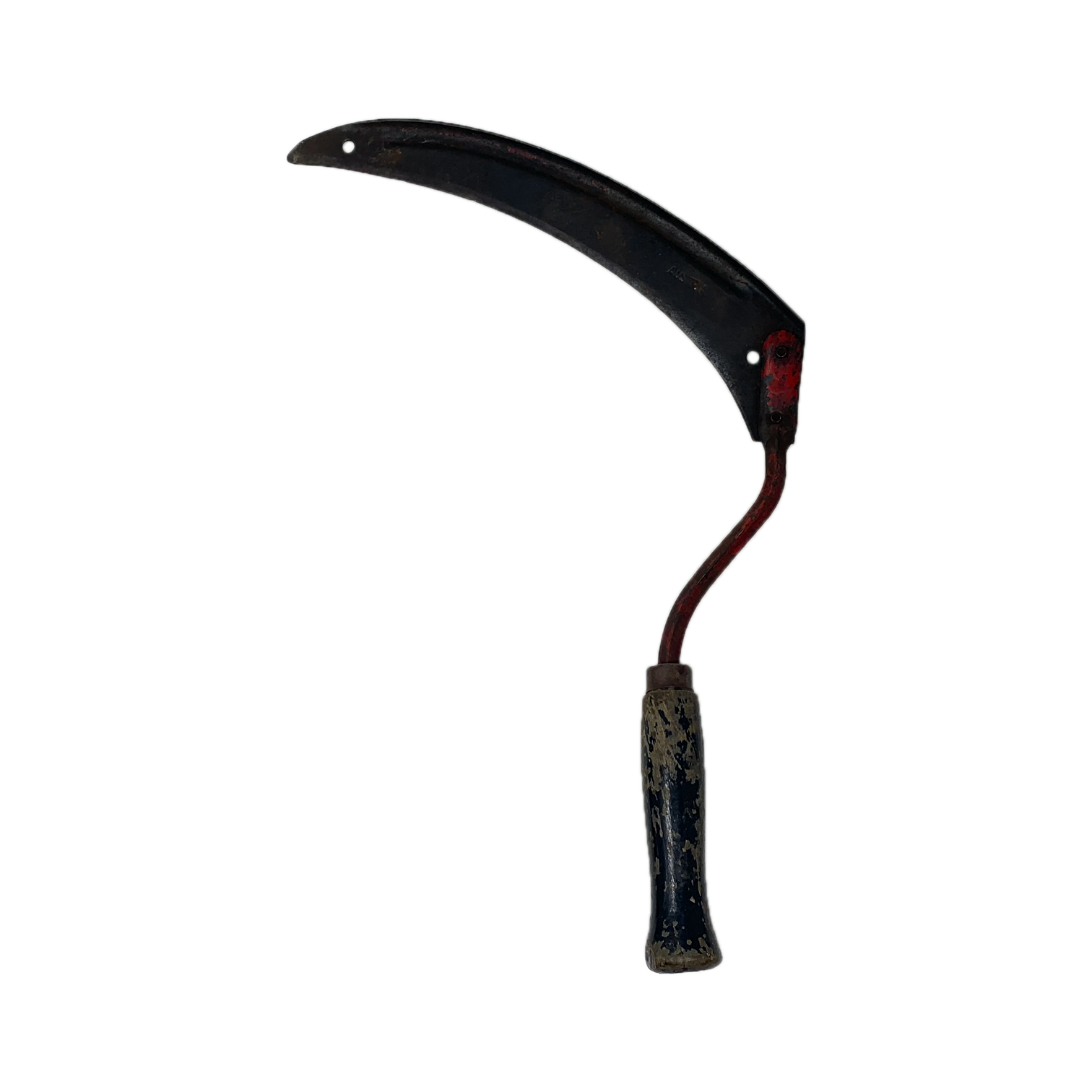Antique rustic sickle farm tool