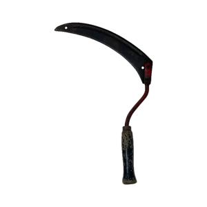 Antique rustic sickle farm tool