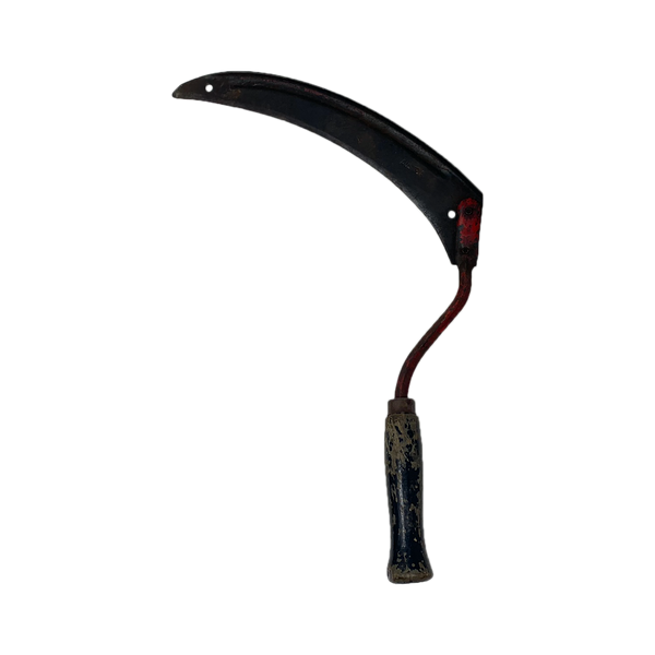 Antique rustic sickle farm tool