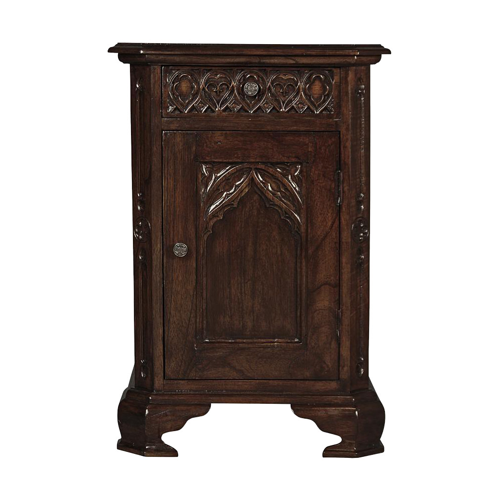Queensbury Inn Gothic Revival Bedside Table