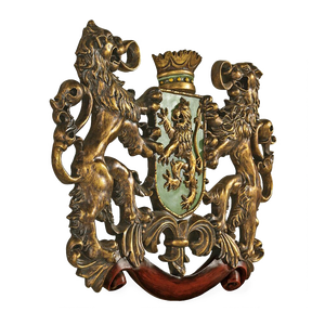 Royal Coat of Arms Wall Plaque