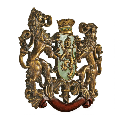Royal Coat of Arms Wall Plaque