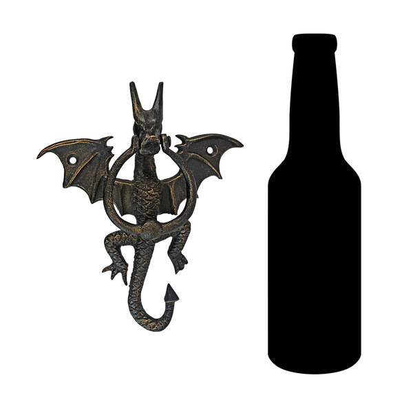 Heraldic Wyvern Door Knocker