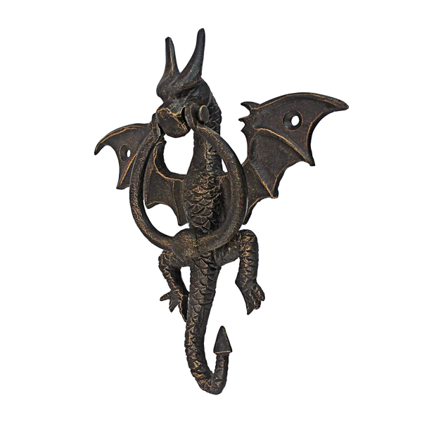 Heraldic Wyvern Door Knocker