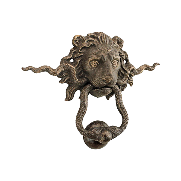 Serpent and Lion Door Knocker