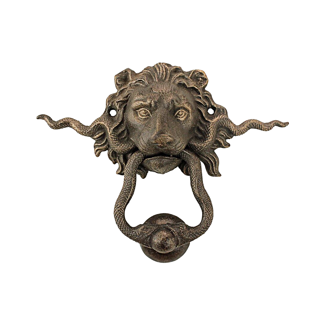 Serpent and Lion Door Knocker