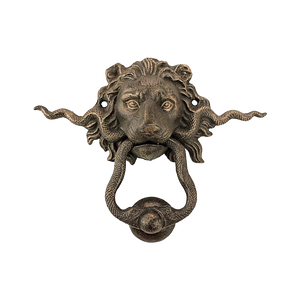 Serpent and Lion Door Knocker