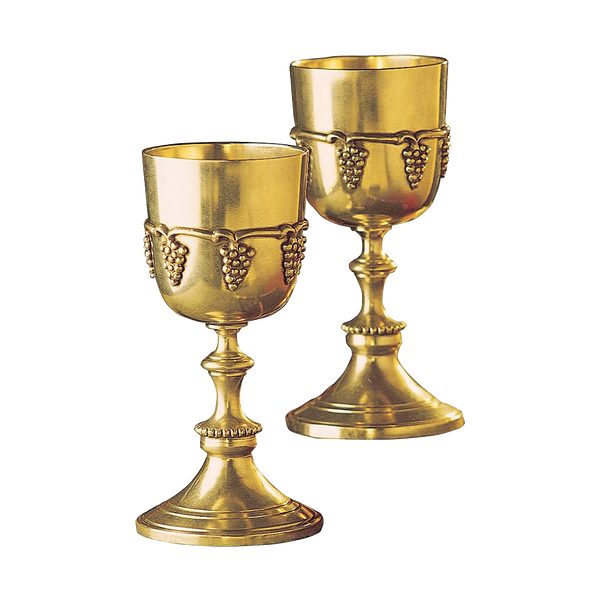 Wine Goblet of Solid Brass