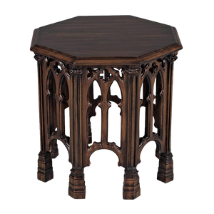 Gothic Revival Octagonal Side Table