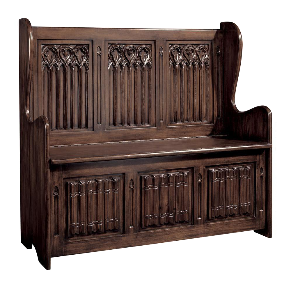 Kylemore Abbey Gothic Bench