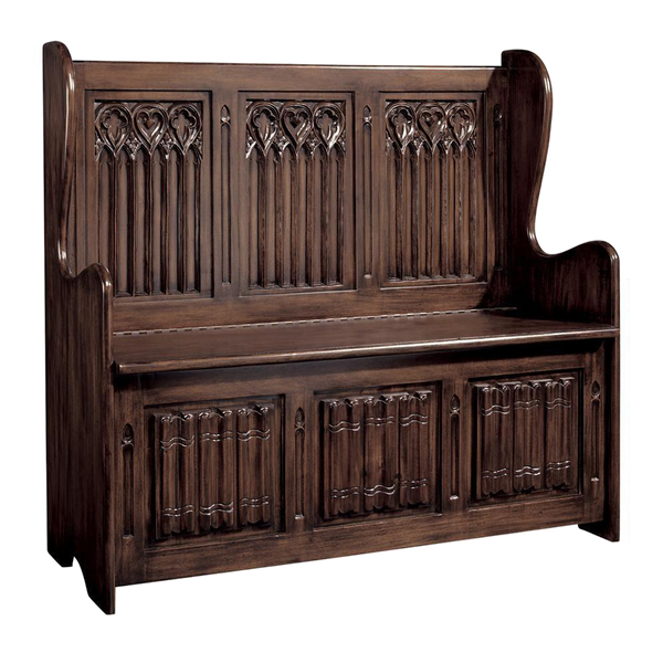 Kylemore Abbey Gothic Bench