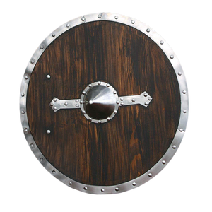 Round Brown Viking Shield