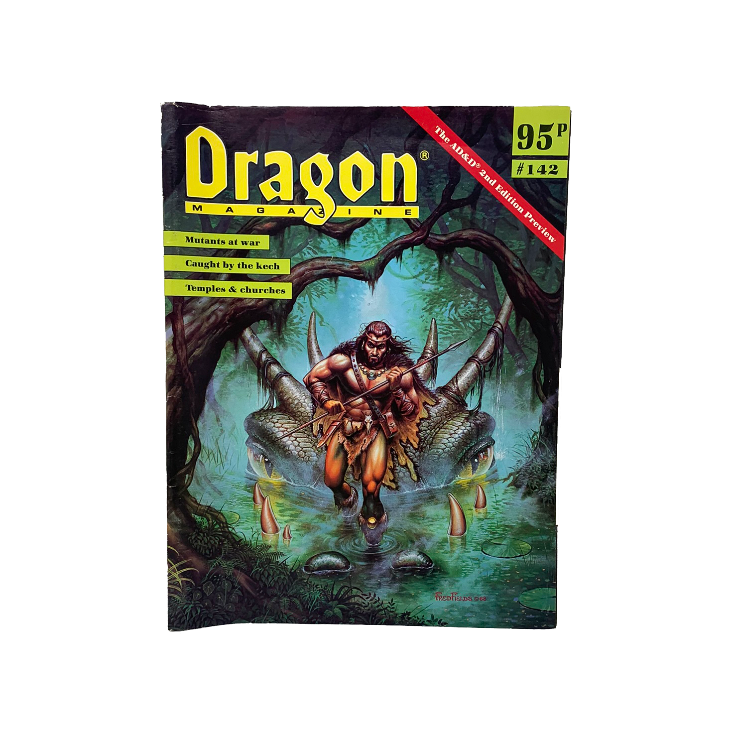 Vintage 1989 Dragon magazine #142