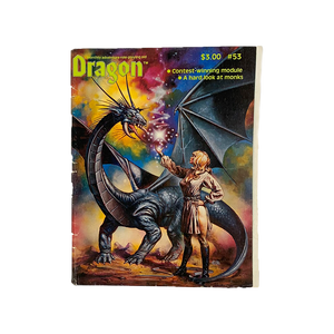 Vintage 1981 Dragon magazine #53