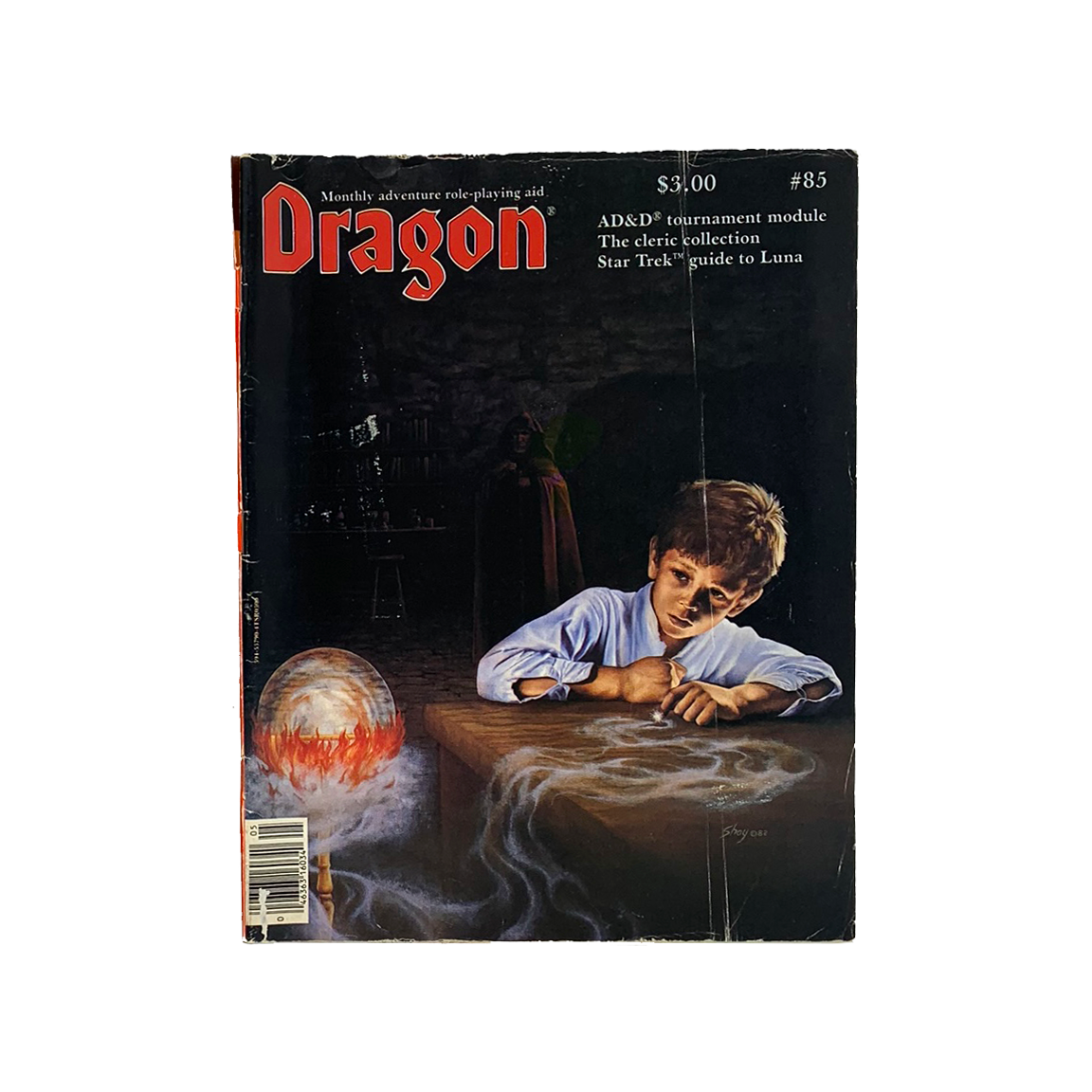 Vintage 1984 Dragon magazine #85