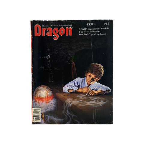 Vintage 1984 Dragon magazine #85