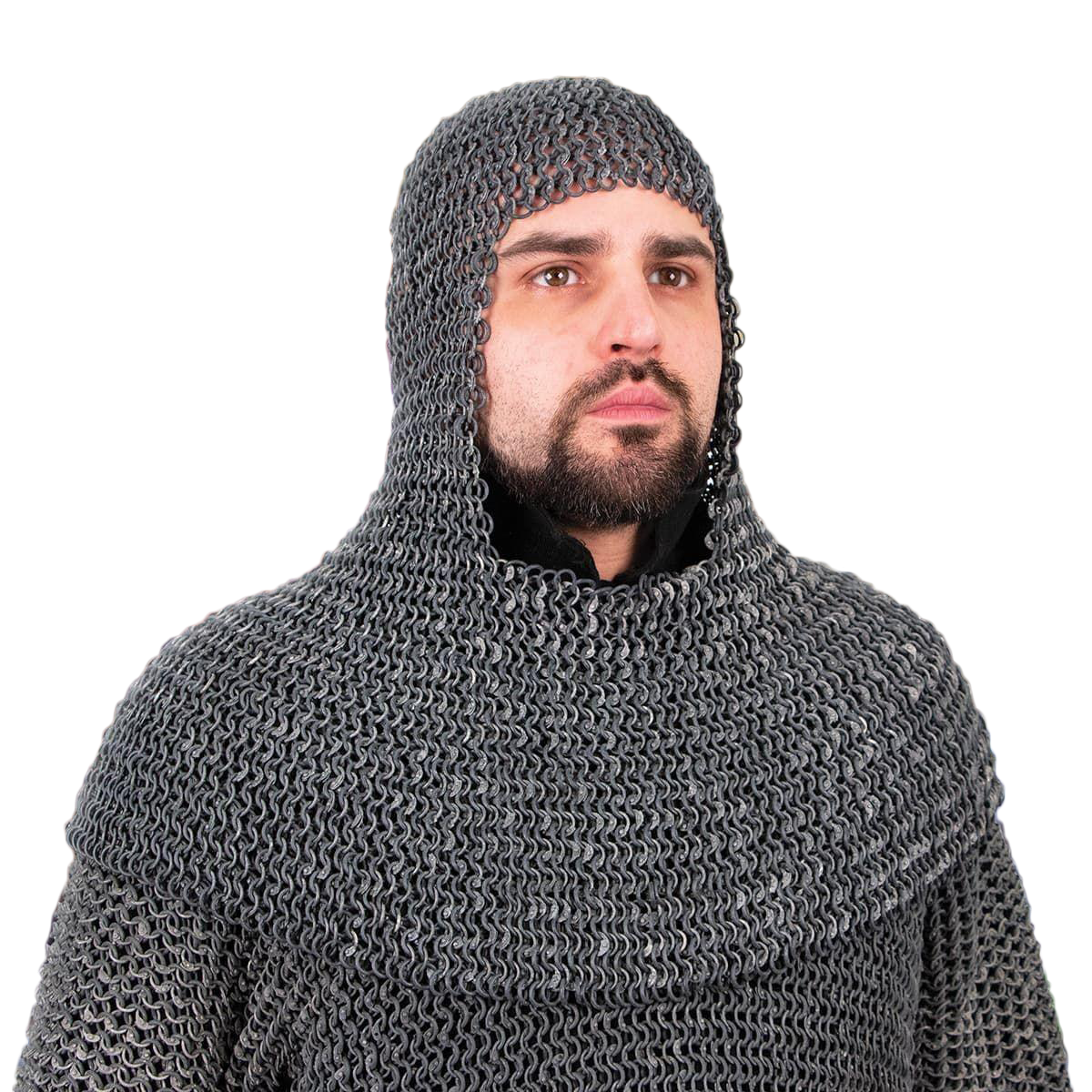 Ultimate Theatrical Mail Coif - Riveted Aluminum & Silicone