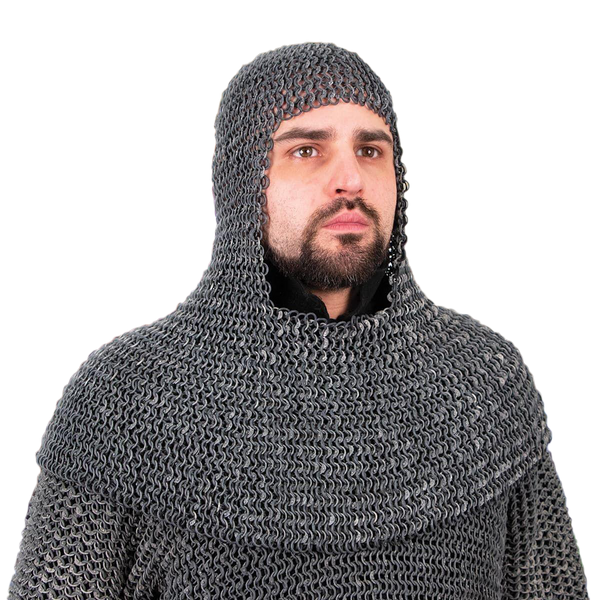 Ultimate Theatrical Mail Coif - Riveted Aluminum & Silicone