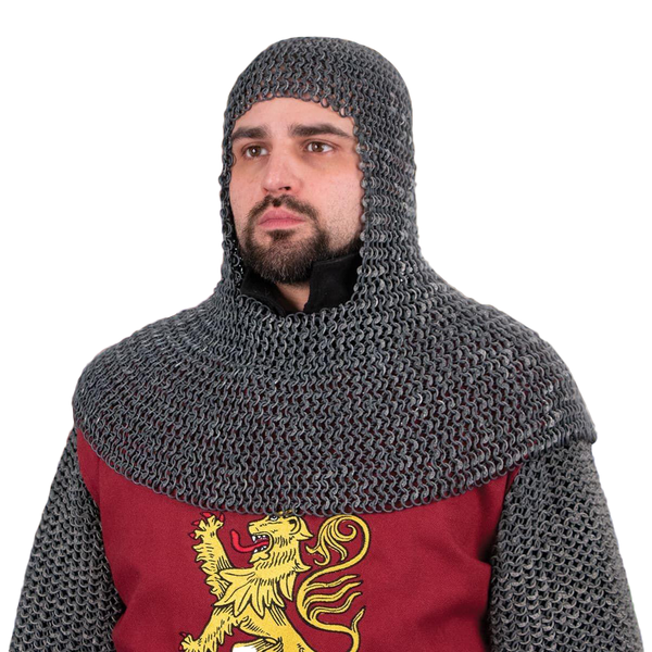 Ultimate Theatrical Mail Coif - Riveted Aluminum & Silicone