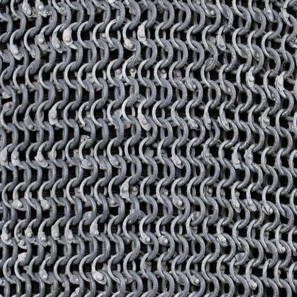 Ultimate Theatrical Mail Coif - Riveted Aluminum & Silicone