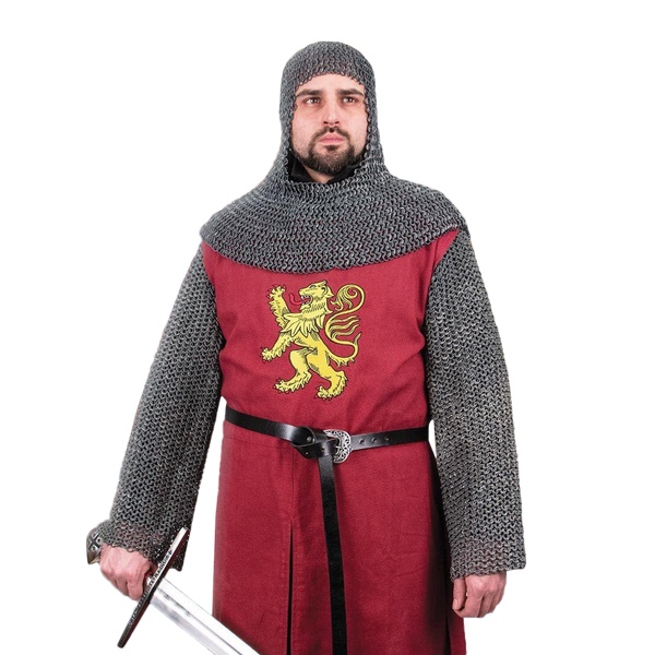 Ultimate Theatrical Mail Coif - Riveted Aluminum & Silicone