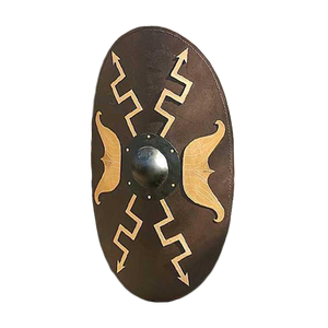 Wooden Oval Roman Shield
