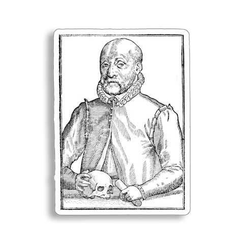Ioannes Wierus a.k.a. Johann Weyer 16th century demonologist sticker